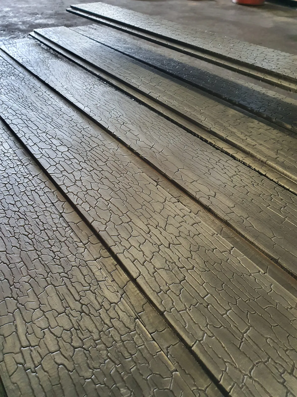 Accoya acetylated wood material showing grain structure and finish